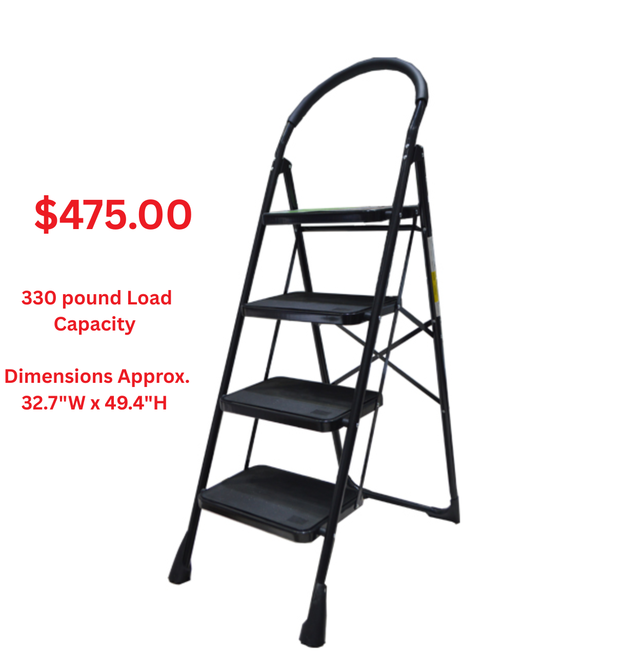 4-Step Padded Folding Ladder 4-Step Padded Folding Ladder
